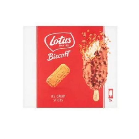 Lotus Biscoff Ice Cream Sticks