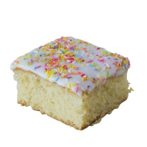 Sprinkle Icing Traybake (School cake) x12 Slices