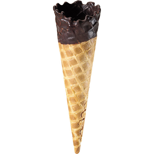 Chocolate Dipped Waffle Cone x 105