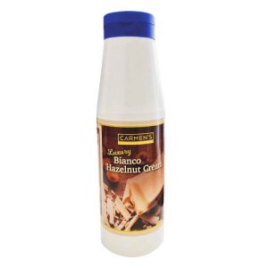 Carmen's 1kg White Chocolate Hazelnut Sauce (Kinder)