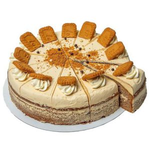 Lotus Biscoff Cake (Caramelised) x12 Slices